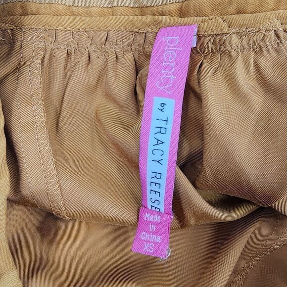 Anthropologie Tracy Reese Plenty Rosette Lace Shift York Dress Mustard XS - Picture 5 of 5